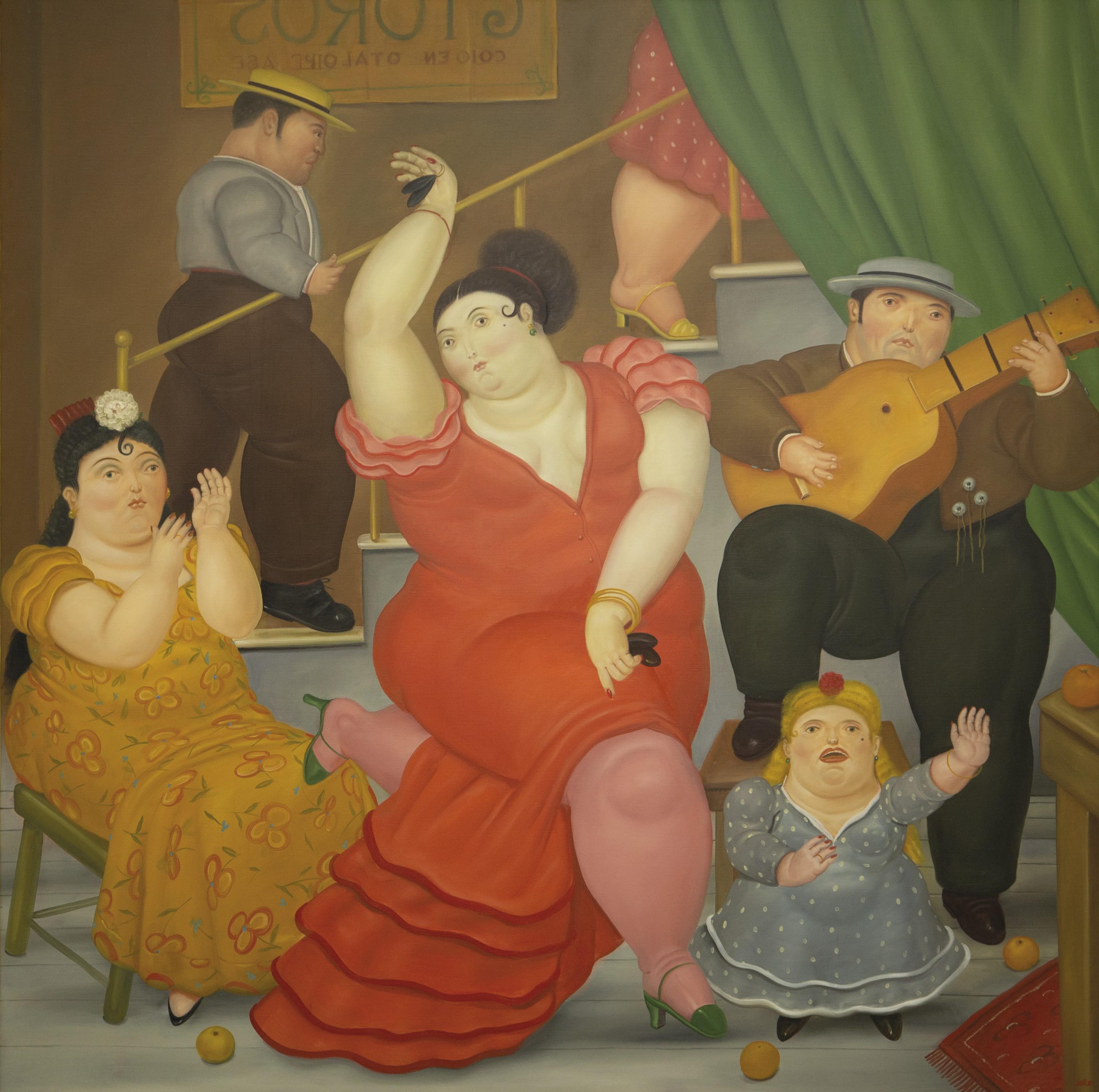 Fernando Botero - Tablao flamenco