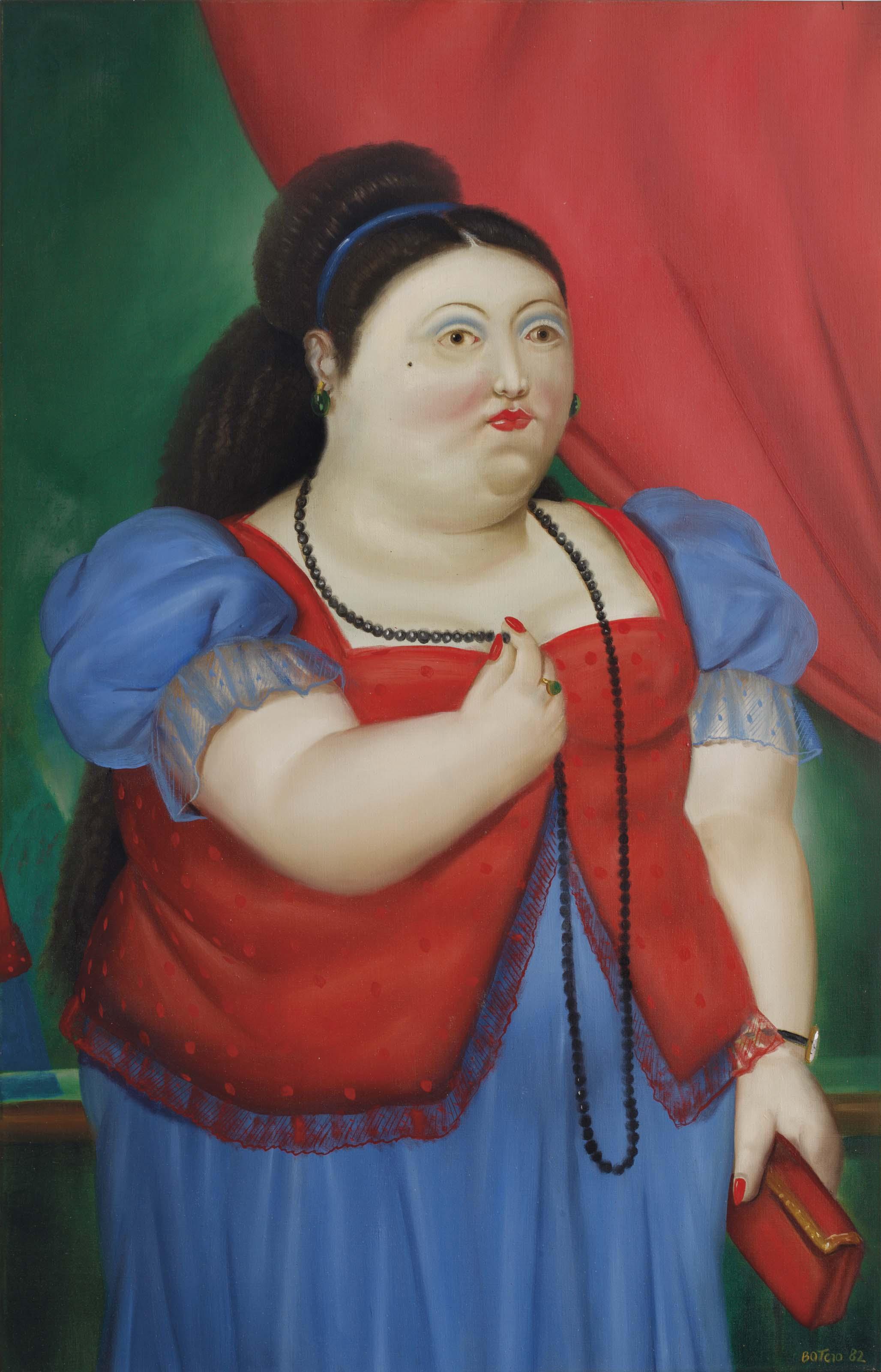 Teresita by Fernando Botero Art.Salon