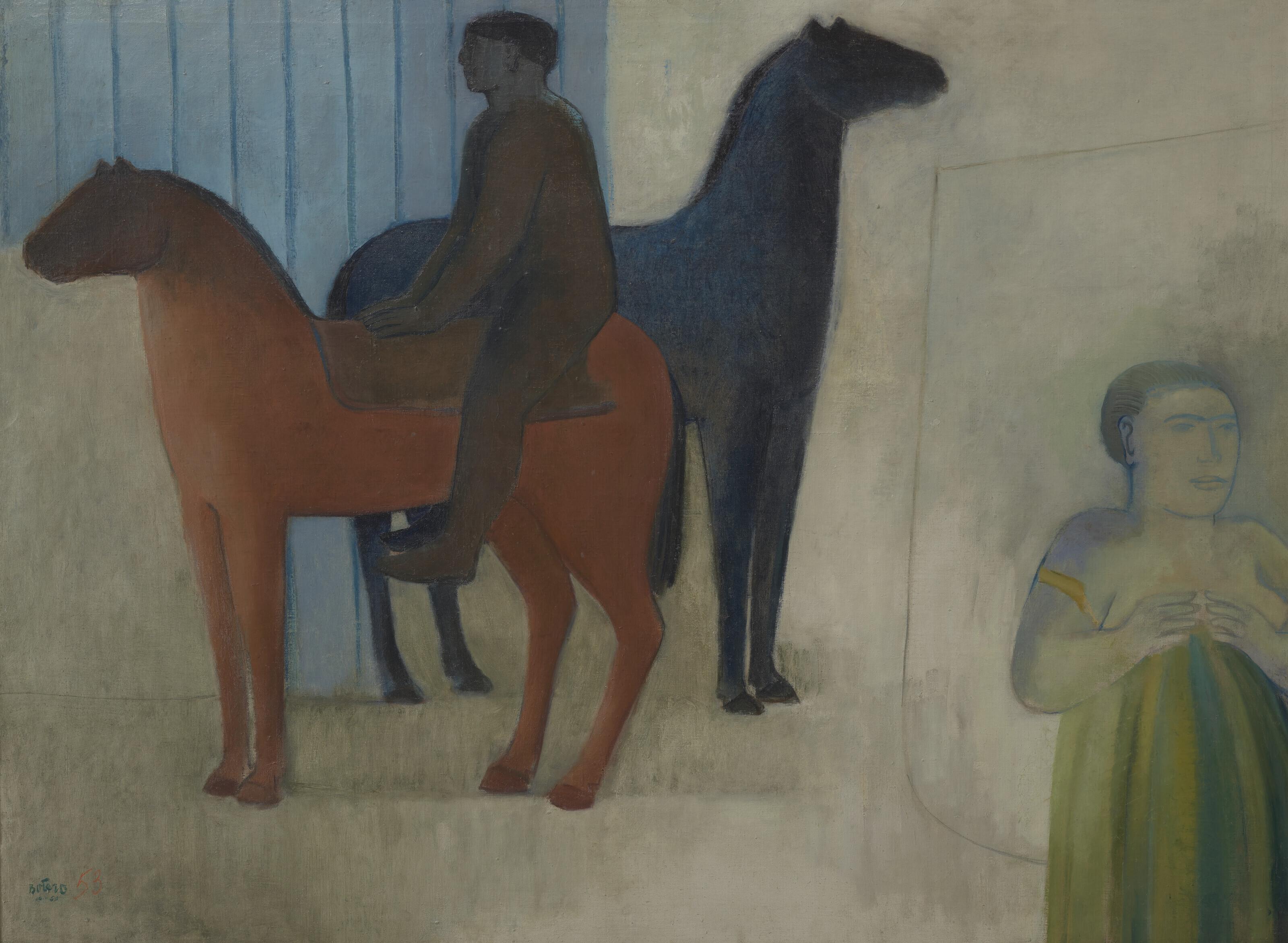 Fernando Botero - The Departure