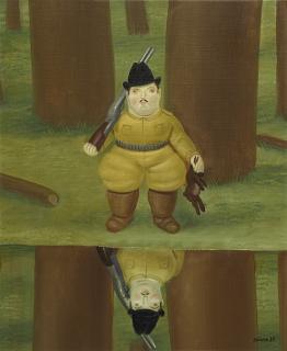 Fernando Botero - The Hunter