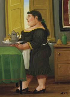 Fernando Botero - The Maid