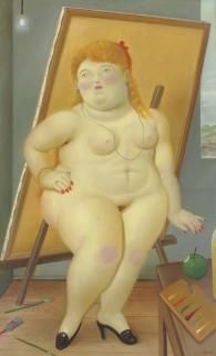 Fernando Botero - The Model