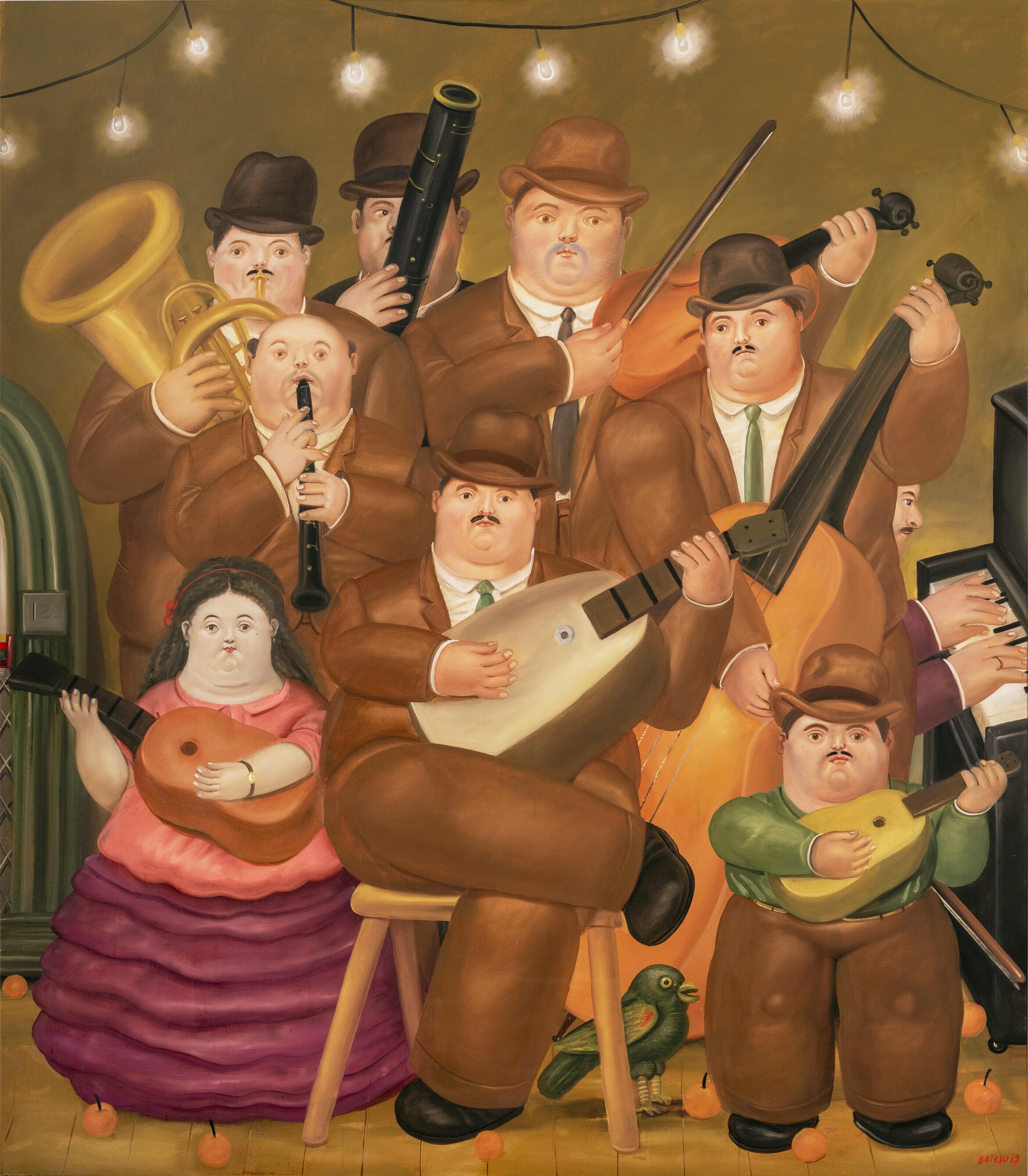 Fernando Botero - The Musicians