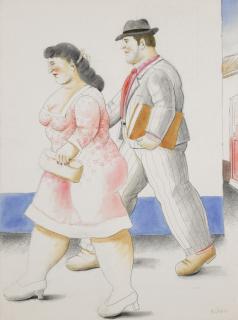 Fernando Botero - The Street