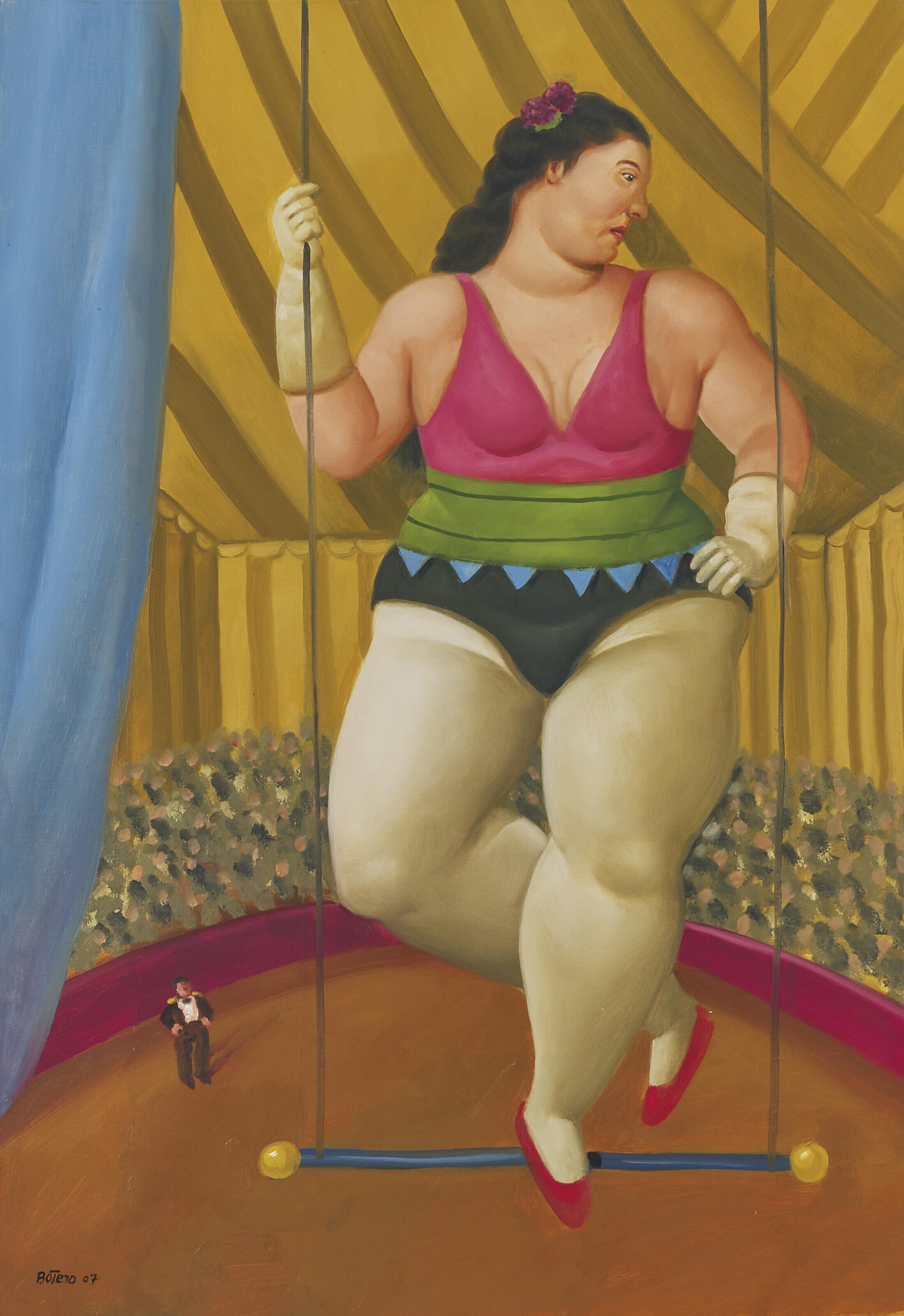 Fernando Botero - The Trapezist