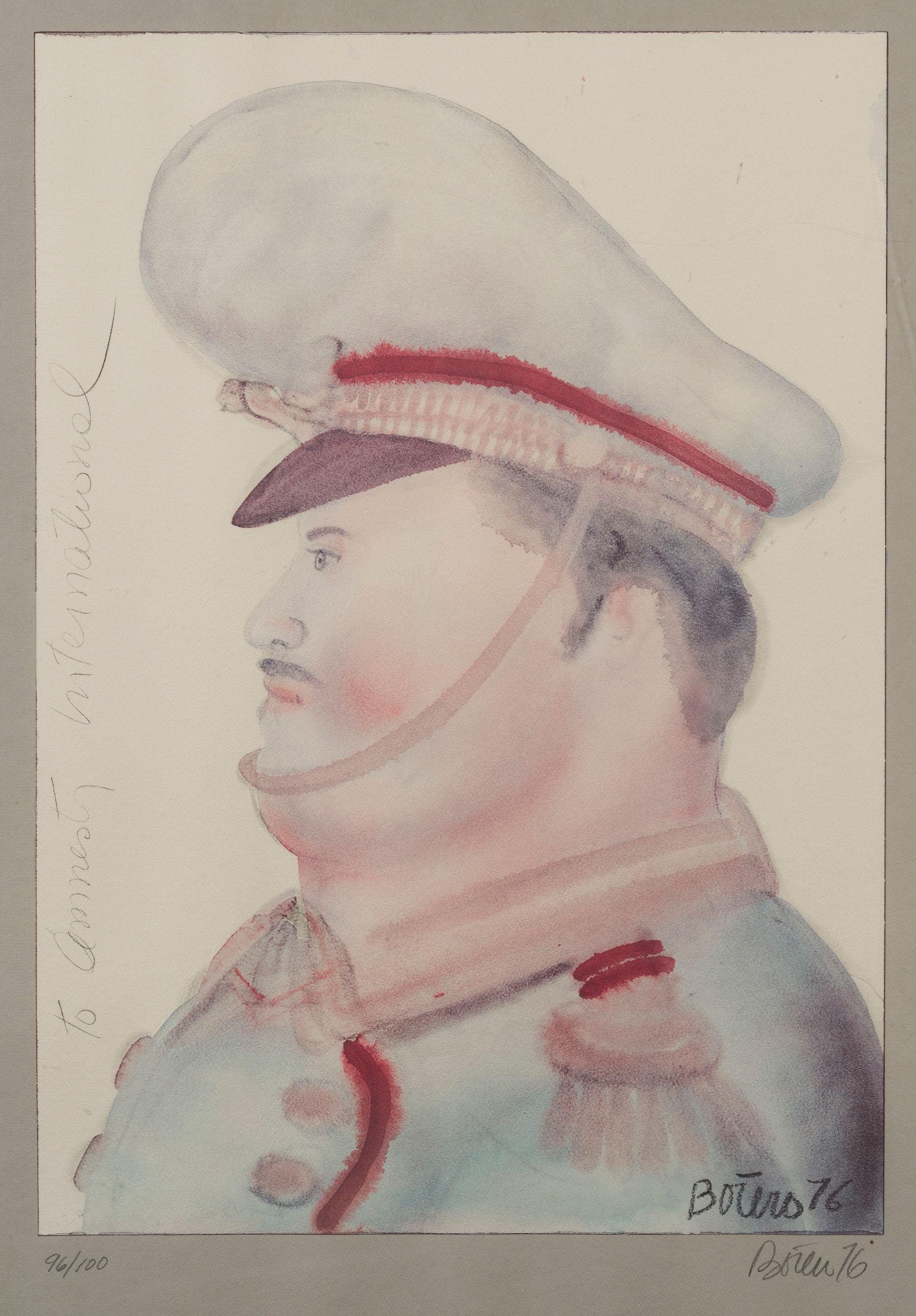 Fernando Botero - To Amnesty international, 1976