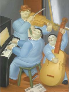 Fernando Botero - Trois Musiciens