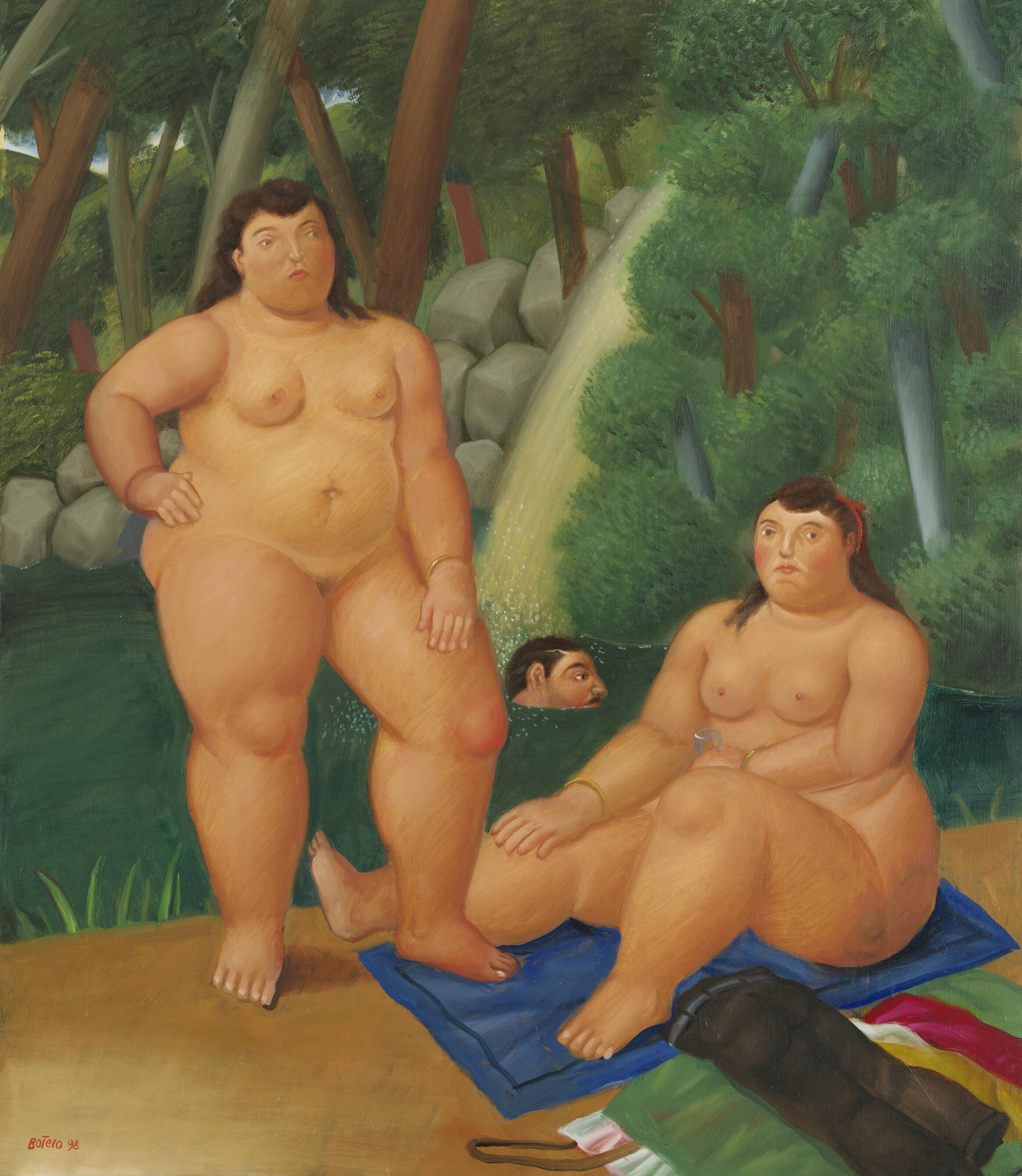 Fernando Botero - Waterfall