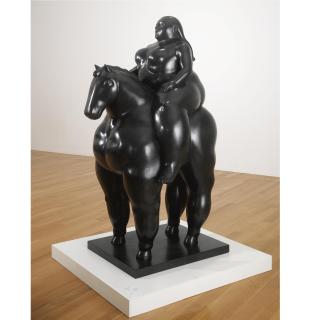Fernando Botero - Woman On A Horse