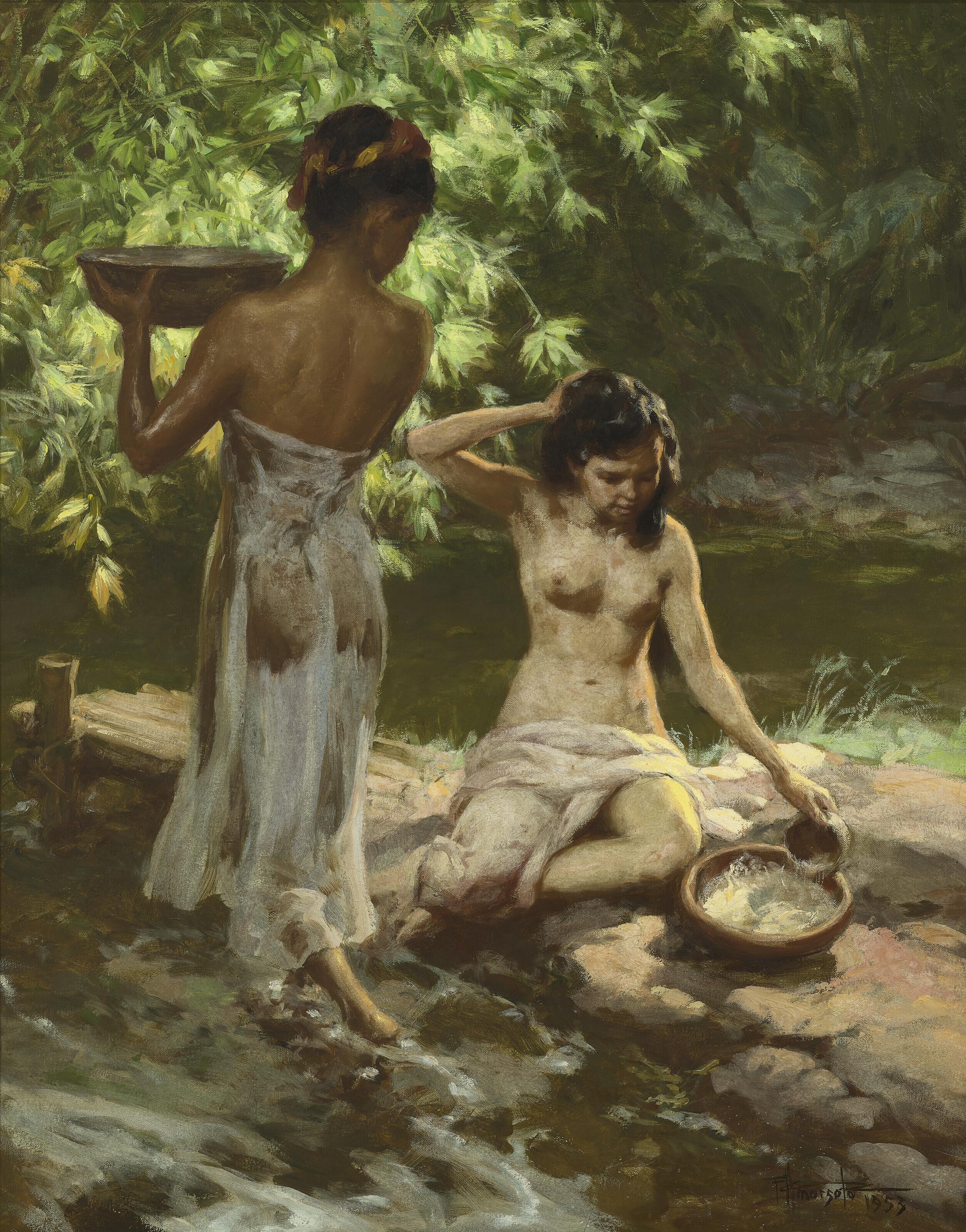 Fernando Cueto Amorsolo - Bathers