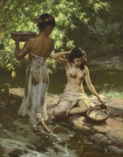 Fernando Cueto Amorsolo - Bathers