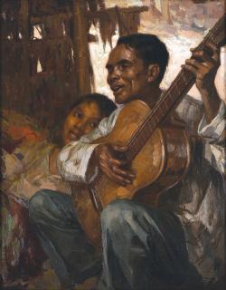 Fernando Cueto Amorsolo - El Ciego