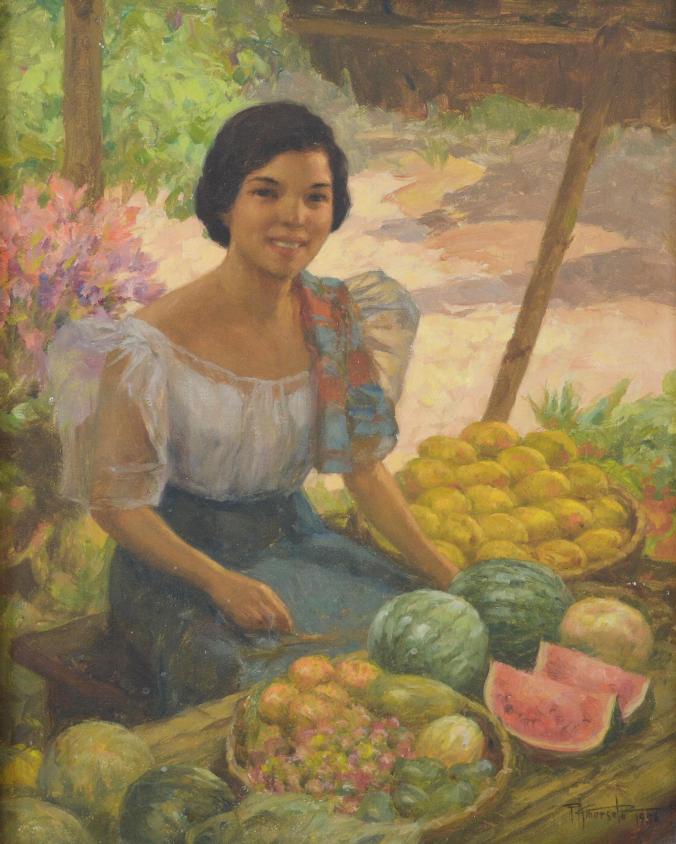 Fernando Cueto Amorsolo - Fruit Vendor