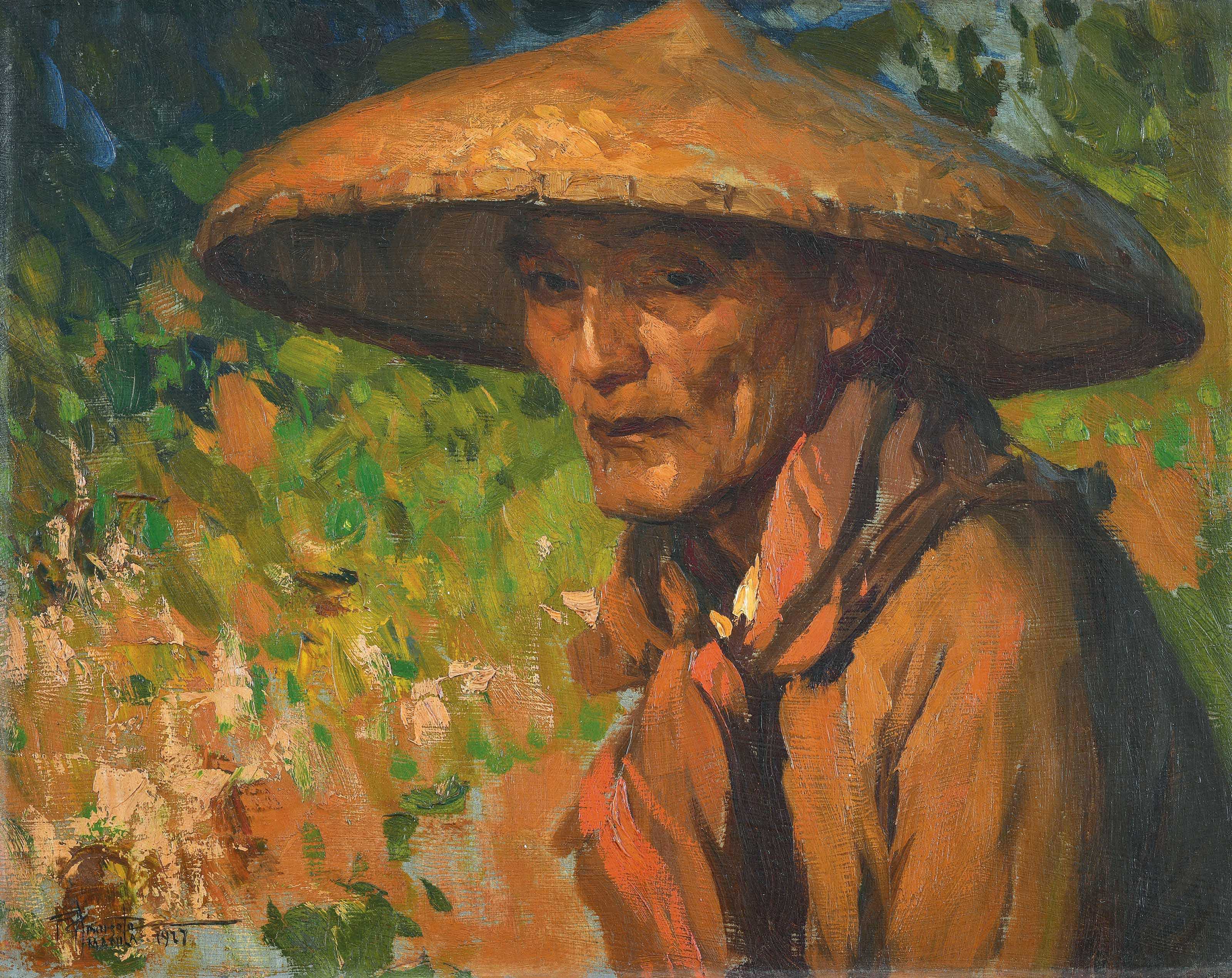 Fernando Cueto Amorsolo - Man with Hat