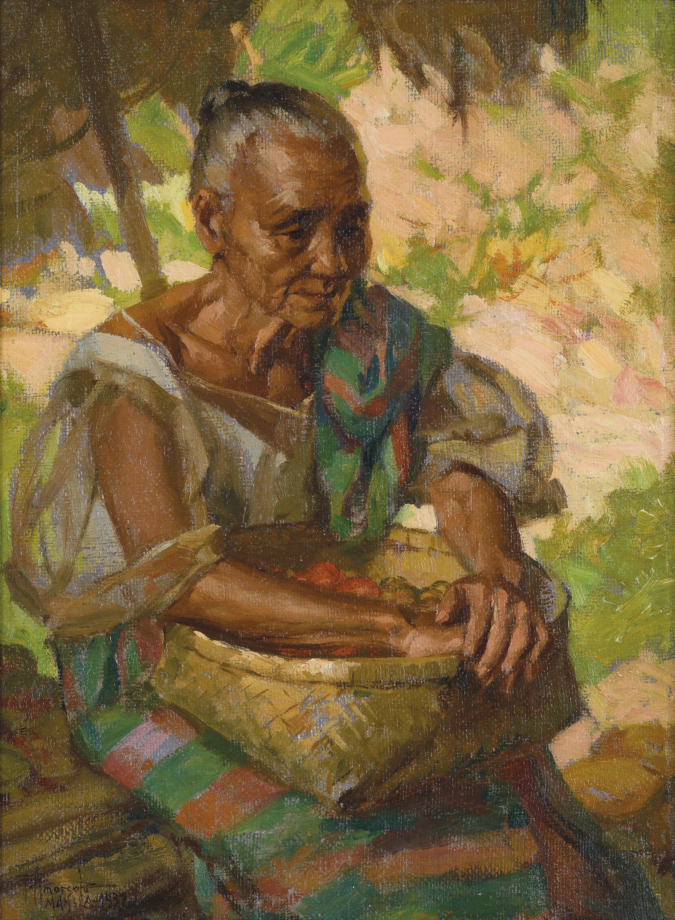 Fernando Cueto Amorsolo - Old Lady