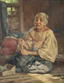 Fernando Cueto Amorsolo - Old Woman