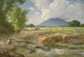 Fernando Cueto Amorsolo - Planting Rice
