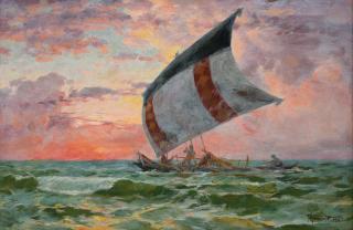 Fernando Cueto Amorsolo - Sailing Boat
