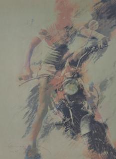 Fernando Zobel - Ciclista Ii (Cyclist Ii)
