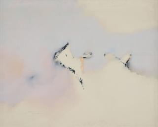 Fernando Zóbel - Interior con Nieto de Monet (Inside with Monet\'s Grandson)