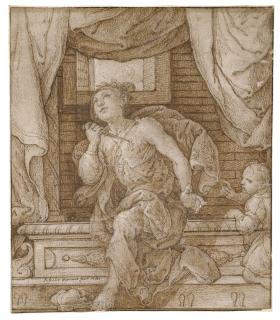 Ferraù Fenzoni - The Death of Lucretia