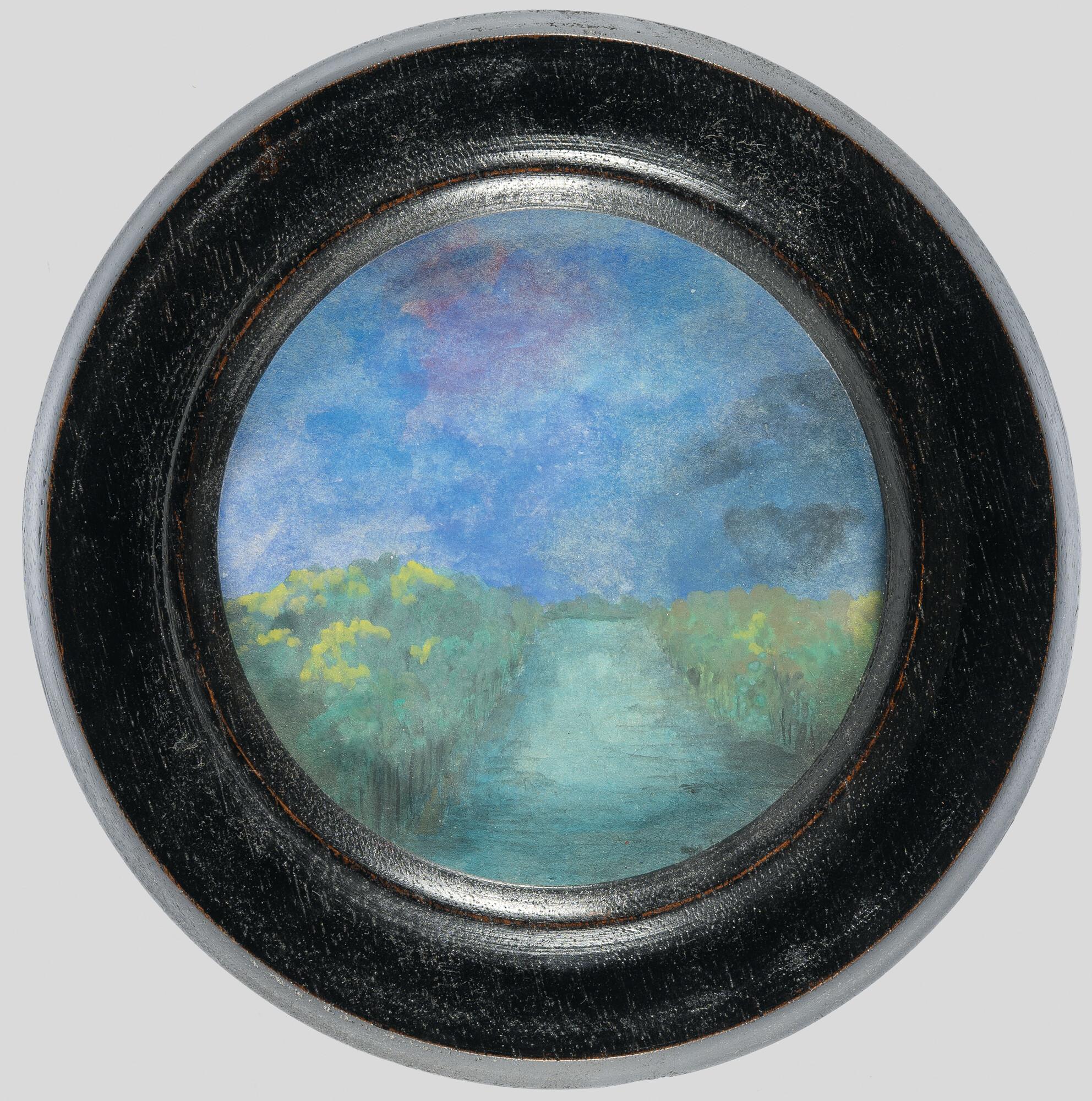 Fidus - Blaue Landschaft