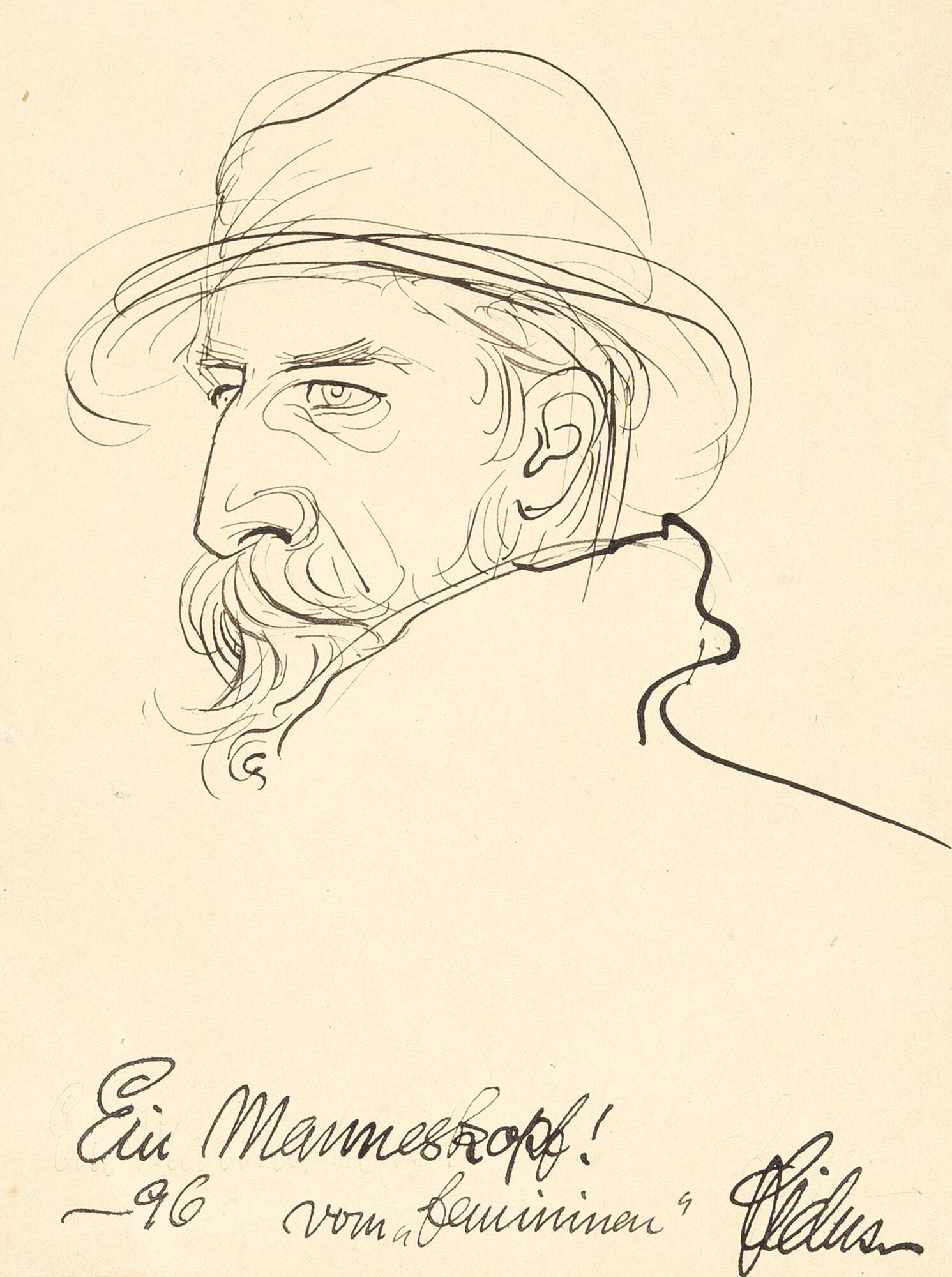 Fidus - „Ein Manneskopf!“