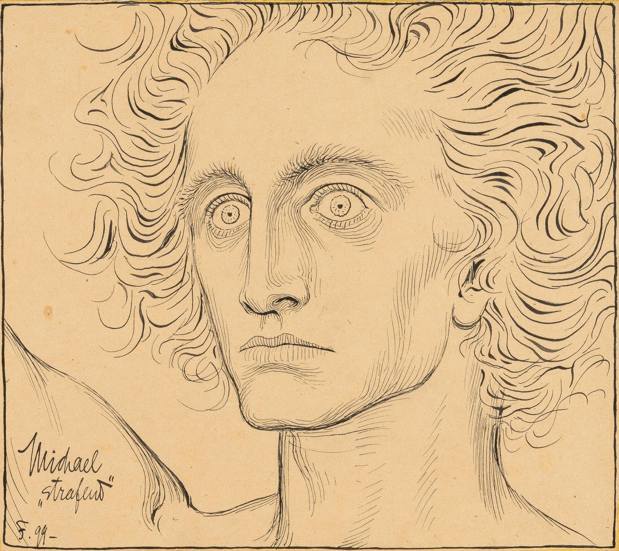 Fidus - „Michael strafend“