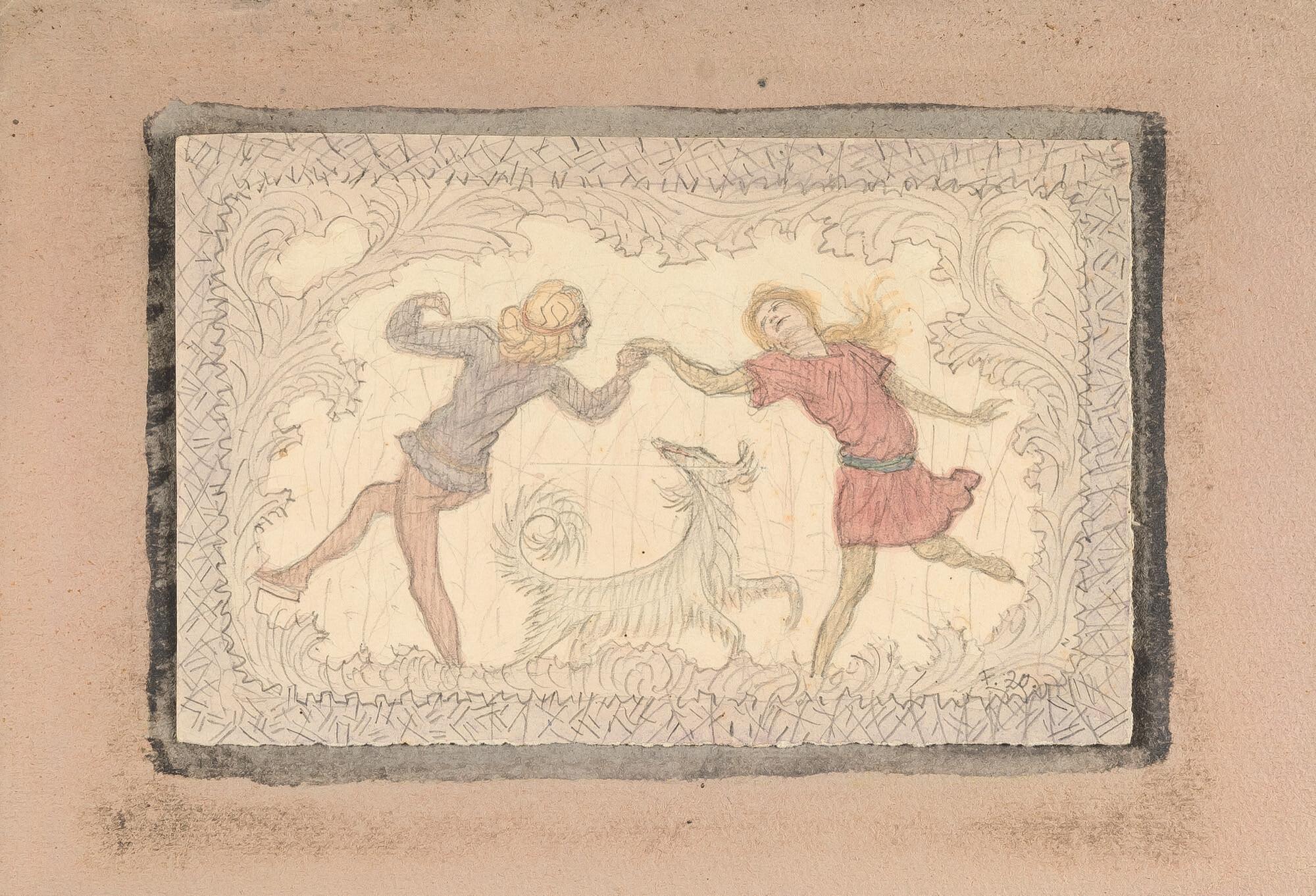 Fidus - Schlittschuhläufer