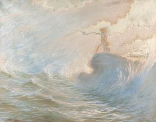 Fidus - „Über der Brandung“