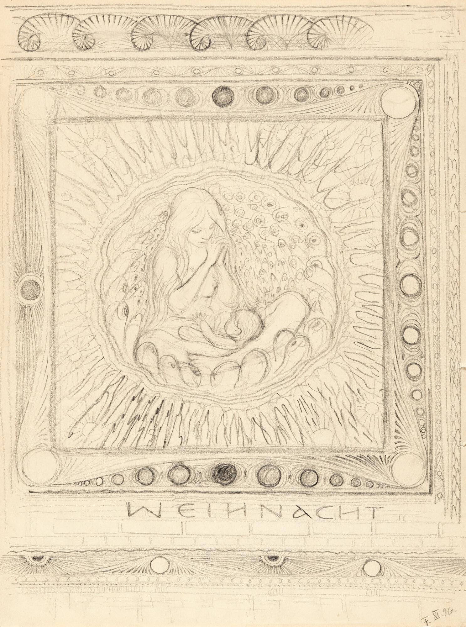 Fidus - „Weihnacht“