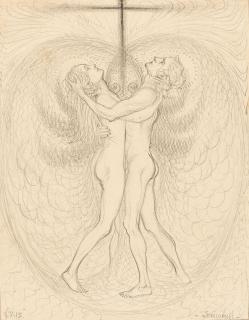 Fidus - „Zweieinheit“.