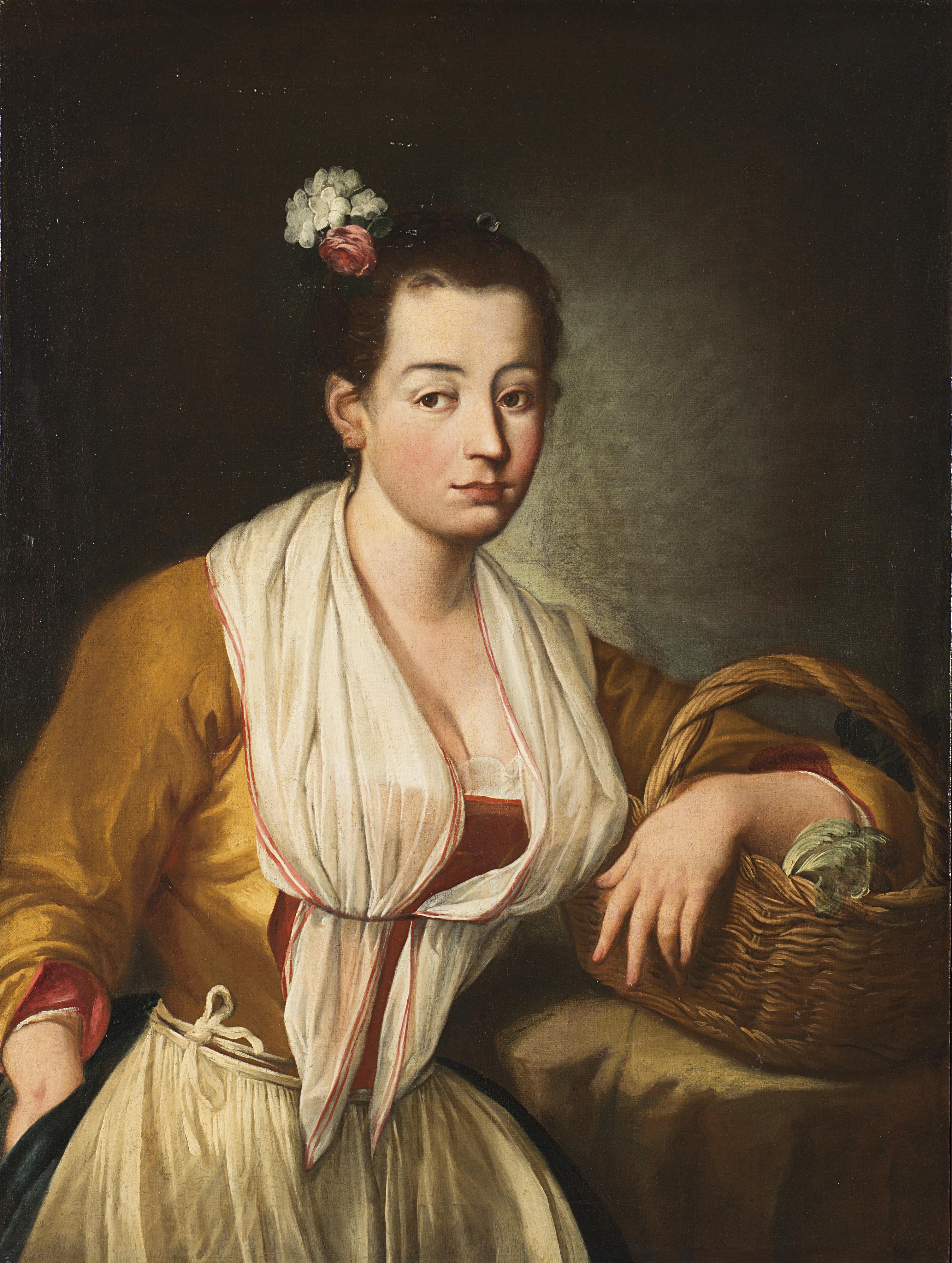 Figure of country woman