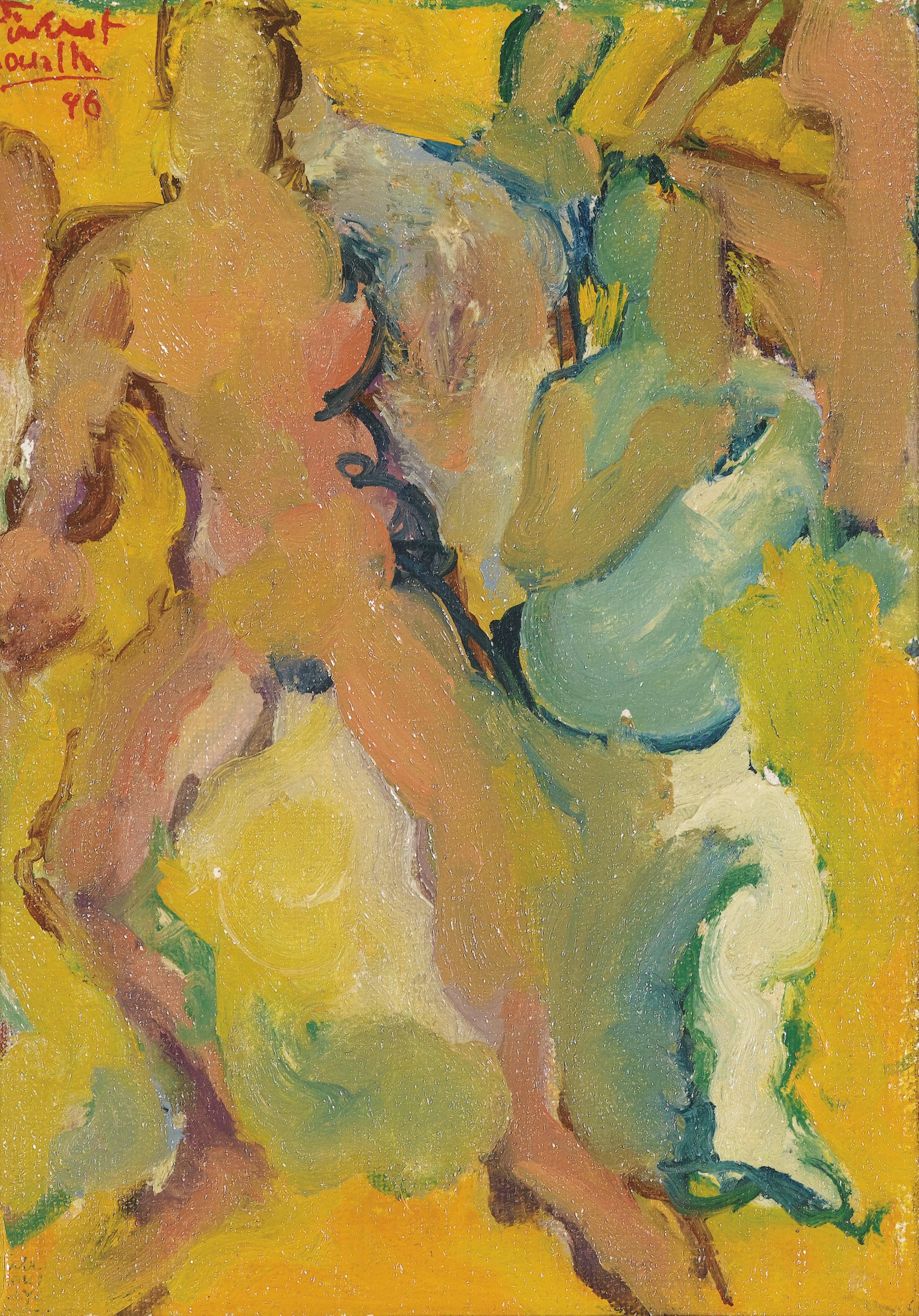 Fikret Moualla Saygi - Sans Titrefikret Moualla Saygi ; Untitled ; Signed And Dated Upper Left 46 ; Oil On Canvas