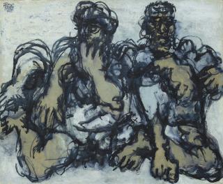 Fikret Moualla Saygi - Sans Titrefikret Moualla Saygi ; Untitled ; Signed And Dated Upper Right 1946 ; Oil On Canvas