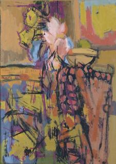 Fikret Moualla - Bouquet de fleurs