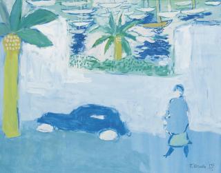 Fikret Muallâ - Femme Et Voiture