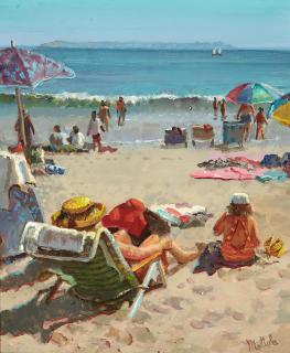 Filastro Mottola - Mother and child on the beach