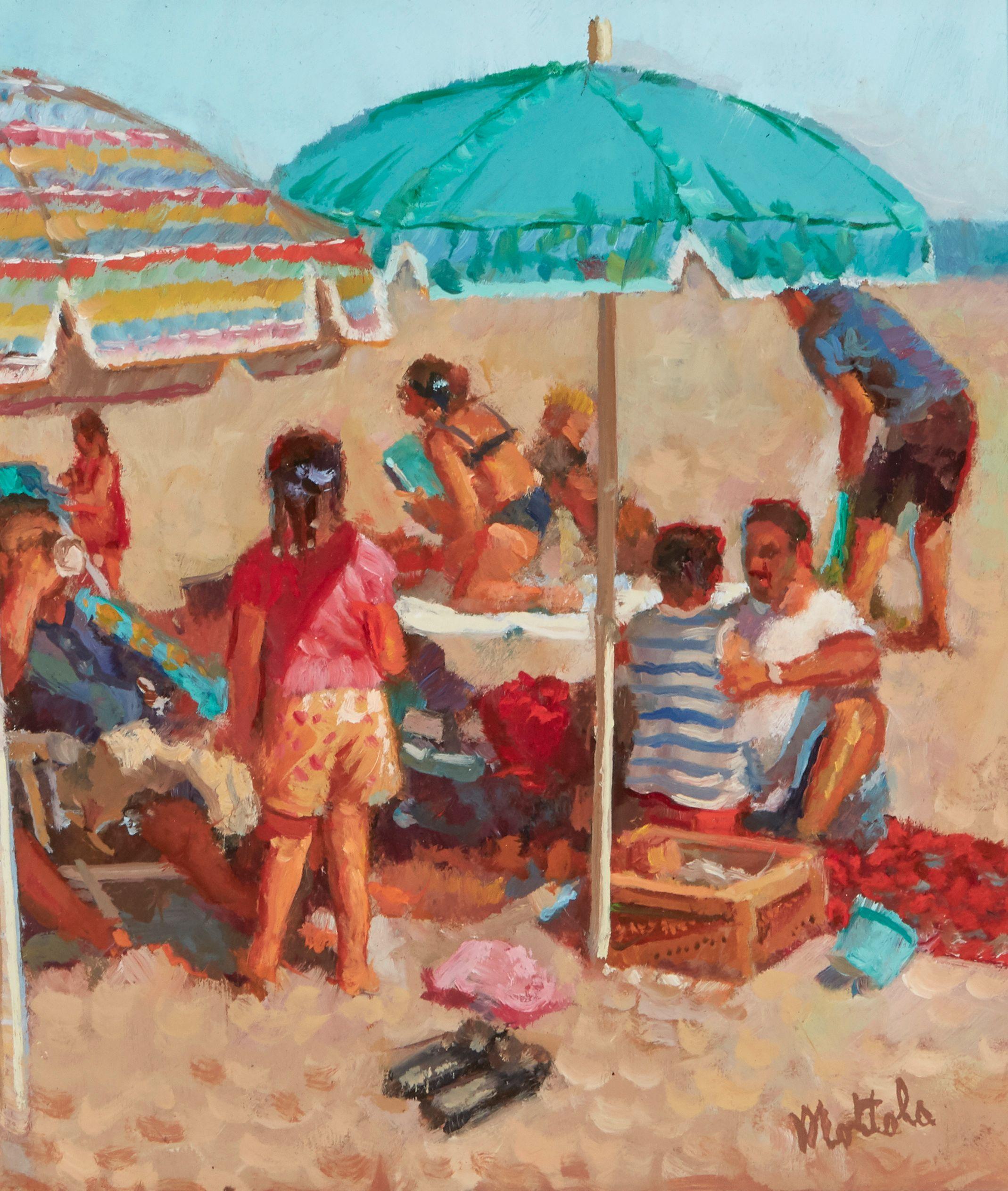 Filastro Mottola - Sunbathers on Main Beach, Laguna