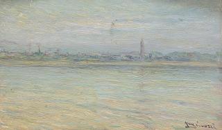 Filiberto Minozzi - Il Po a Cremona