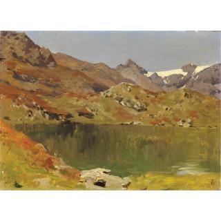 Filiberto Petiti - Lago Sulle Alpi Piemontesi