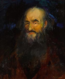 Filipp Andreevich Maliavin - Old Peasant
