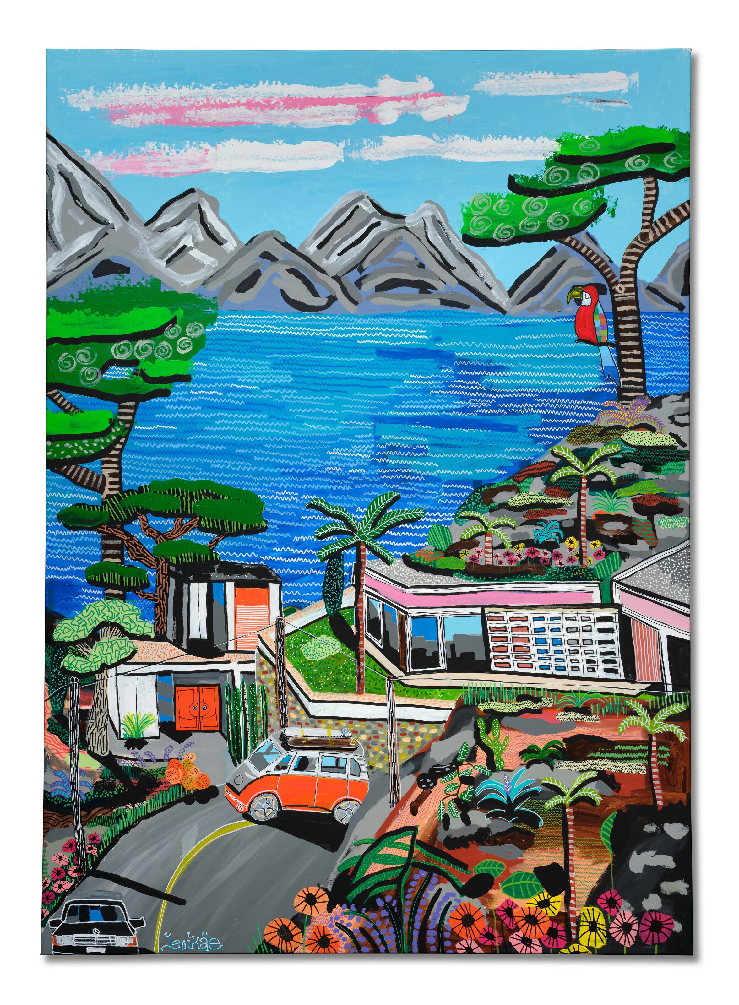 Filipp Jenikäe - Pacific Ocean view Mid Century Modern