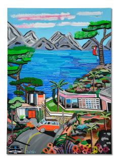 Filipp Jenikäe - Pacific Ocean view Mid Century Modern