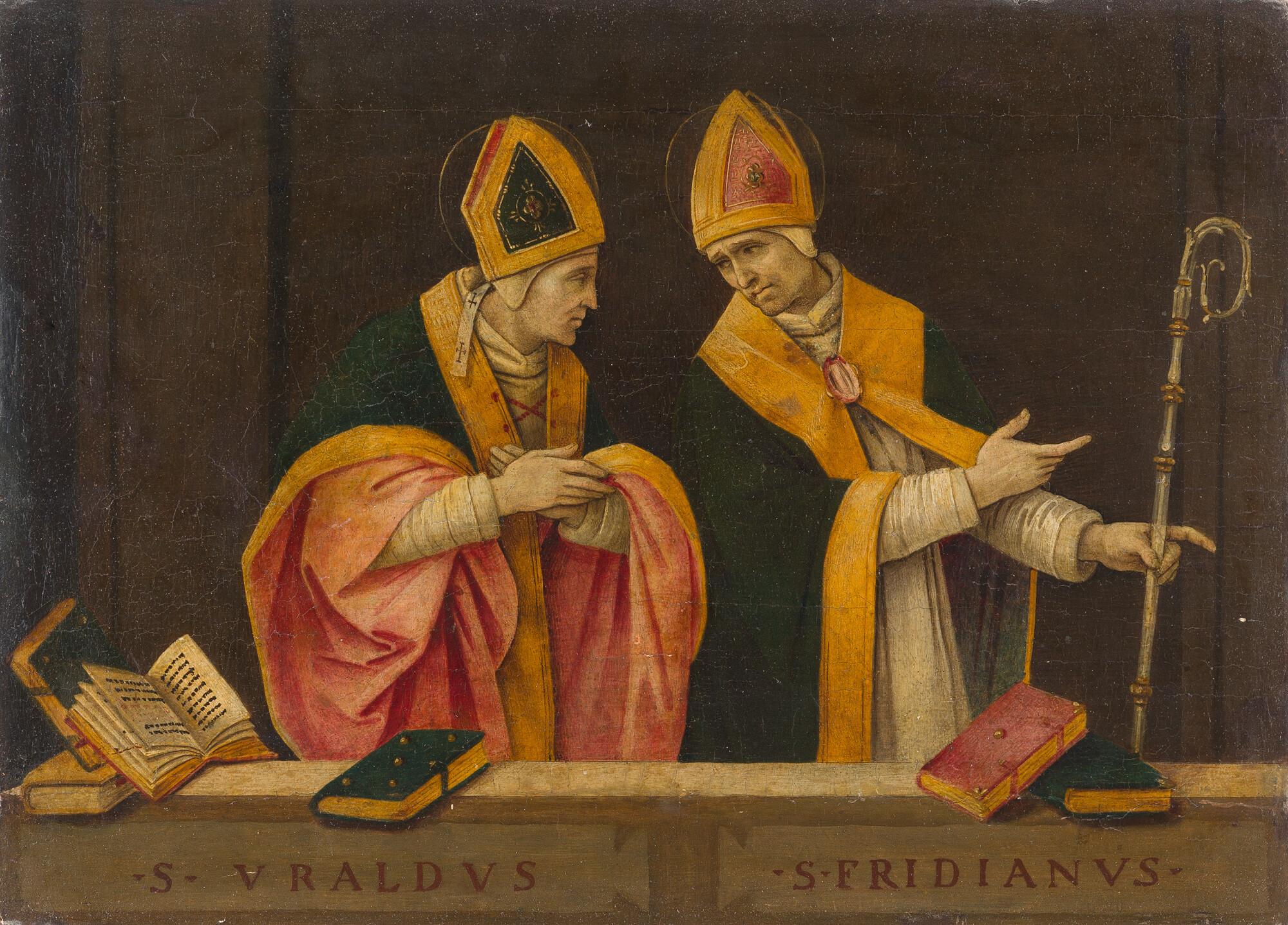 Filippino Lippi - St. Ubaldus und St. Fridianus