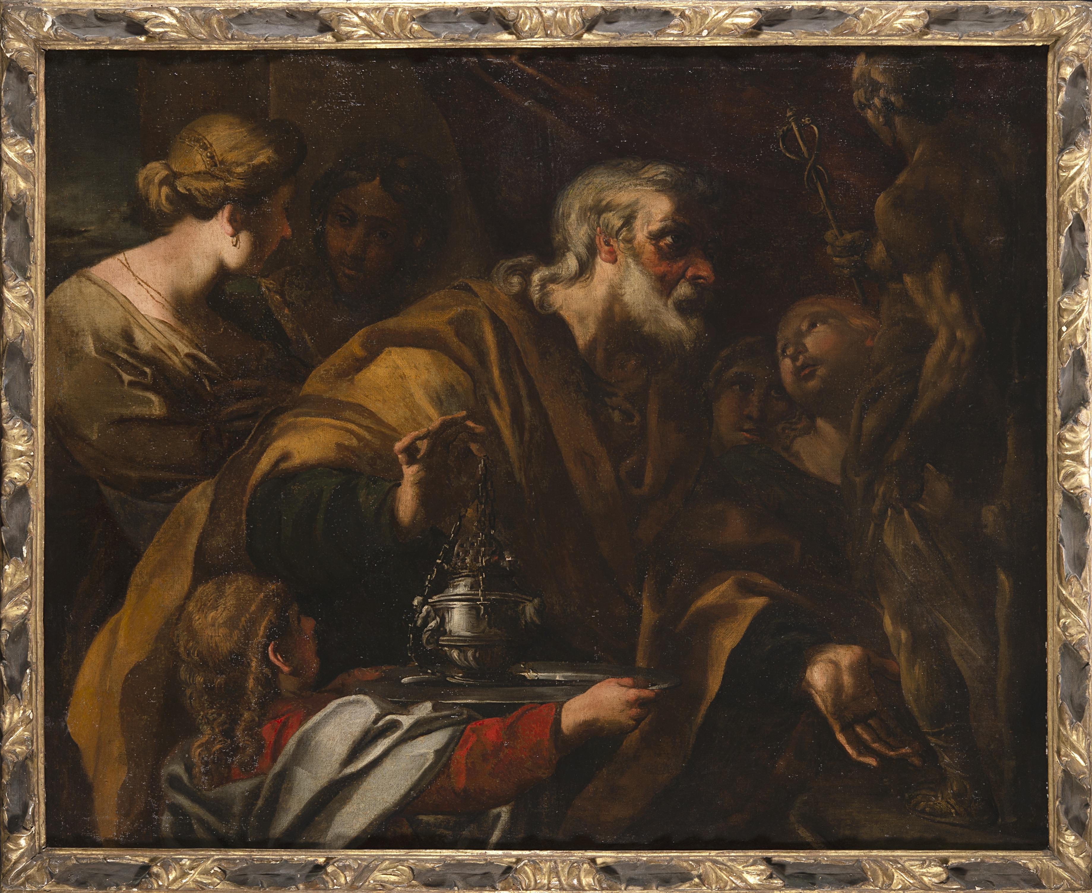 Filippo Abbiati - Solomon making a sacrifice to the idols