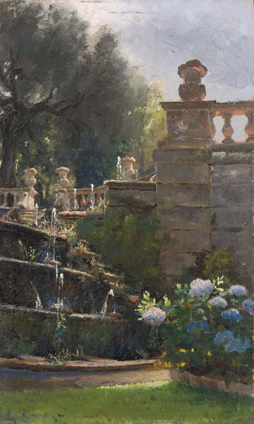 Filippo Anivitti - Tivoli, Villa D\'Este