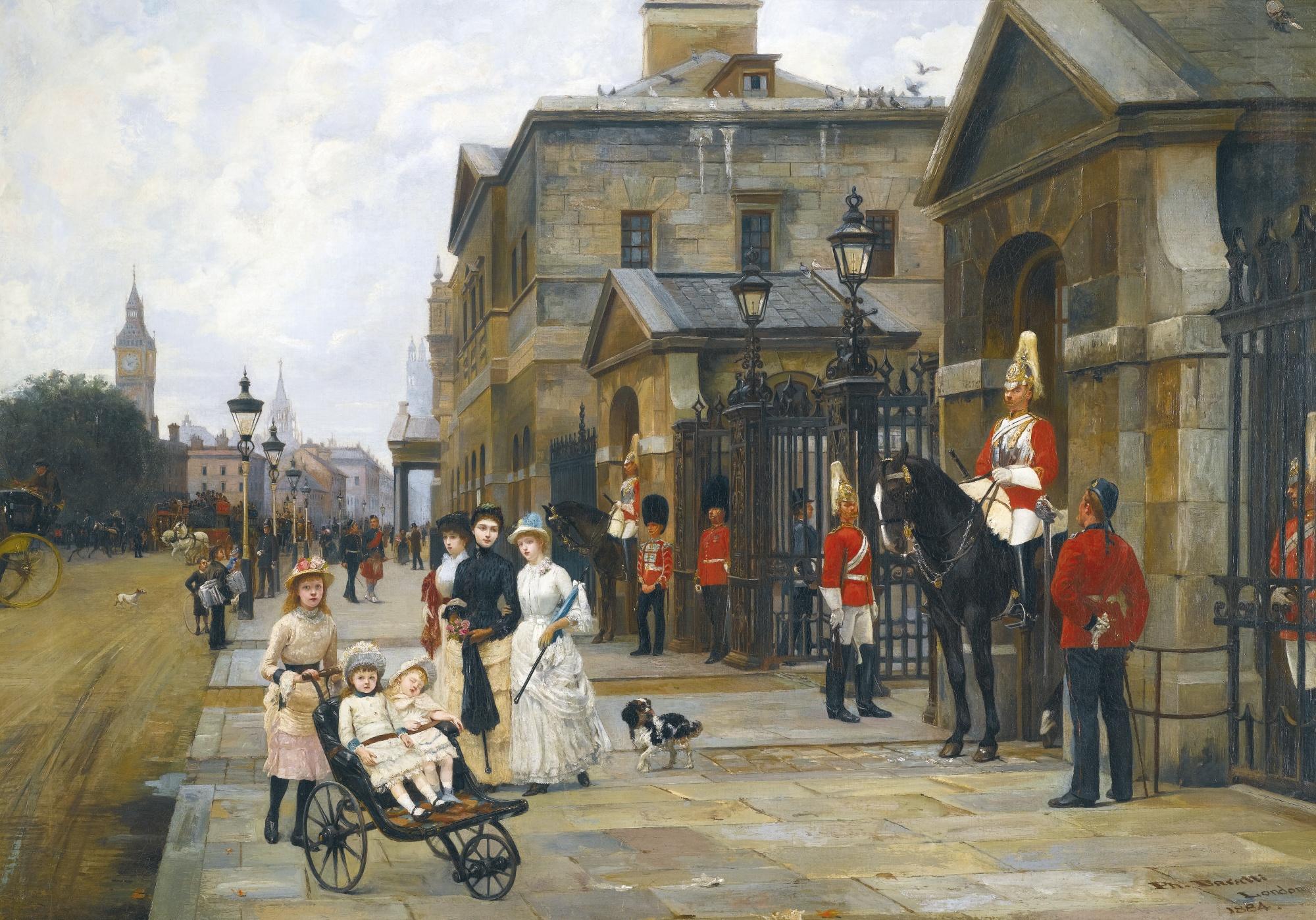 Filippo Baratti - Italian horse Guards, Whitehall