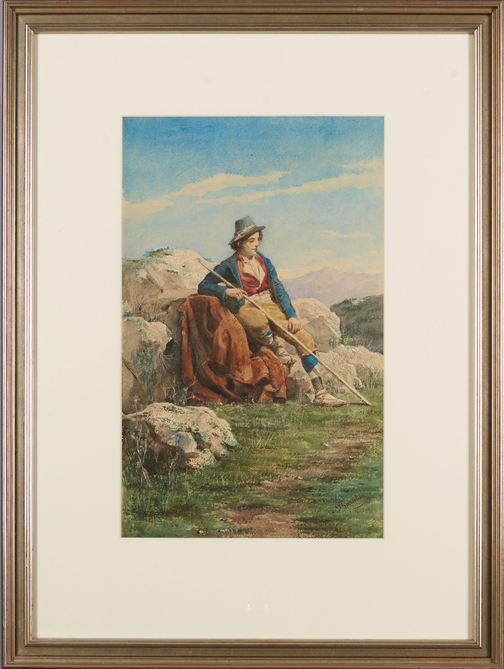 Filippo Bartolini - Shepherd at Rest