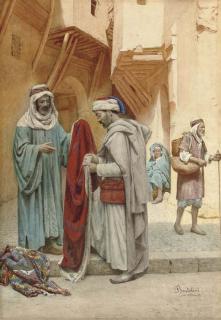 Filippo Bartolini - The Carpet Seller